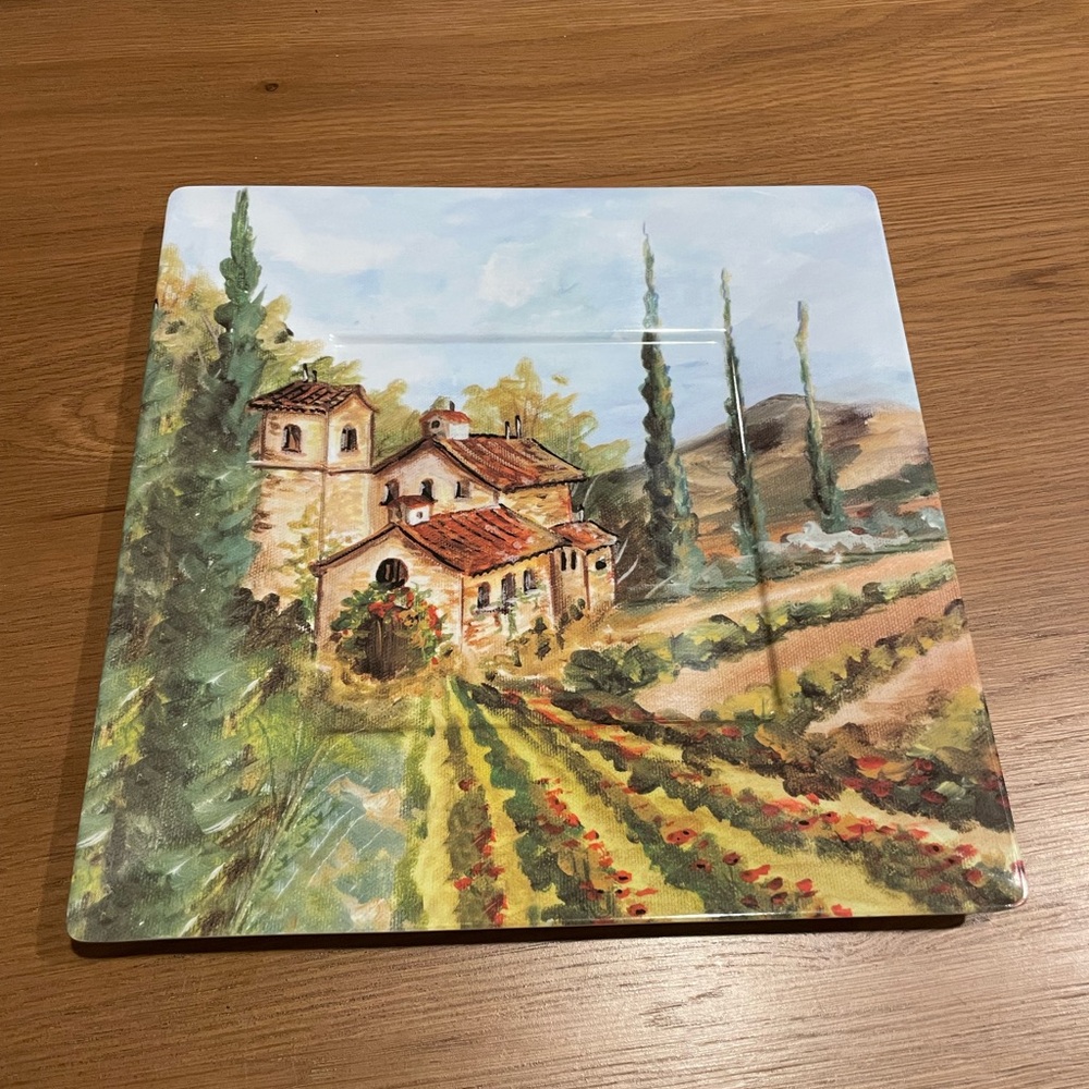 Merritt Tuscan Melamine Platter